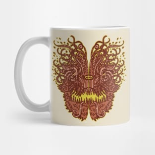 face of a fantastic creature from another world Mug